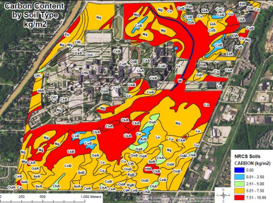 RIT carbon map